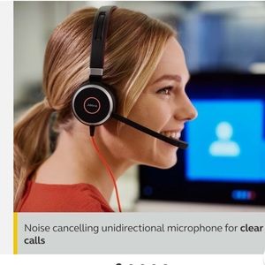 Jabra Evolve 40 Mono Black Headband Headsets